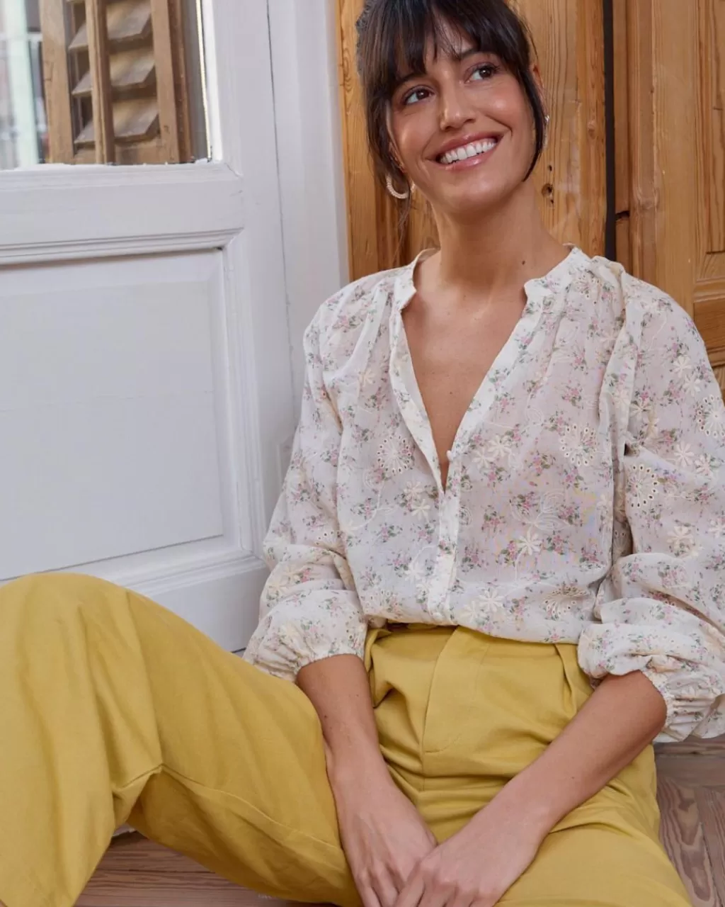 Polin et moi Blusa Bordada Mini> BLUSAS Y CAMISAS