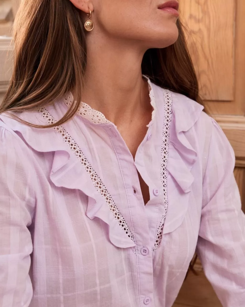 Polin et moi Camisa Volante Lilia> BLUSAS Y CAMISAS